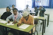 Ethiopian ulpan students