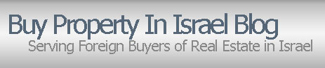 Buy Property In Israel Blog