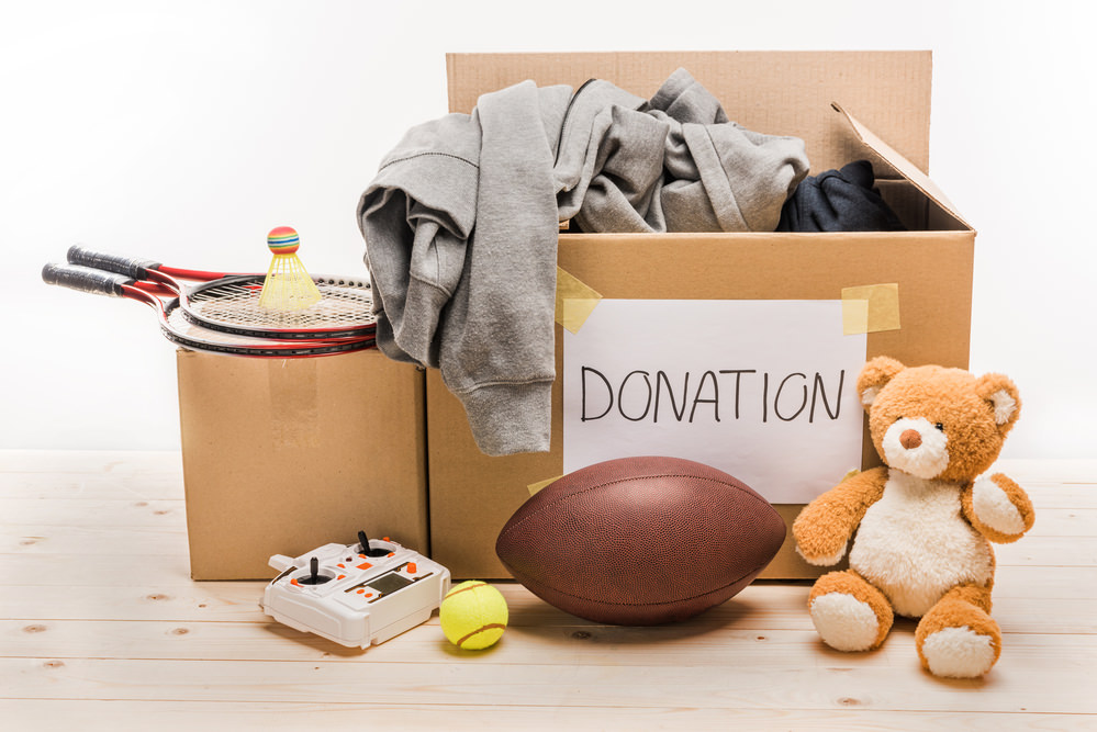 Lighten Up And Donate Your Stuff Before You Pack Up That Lift